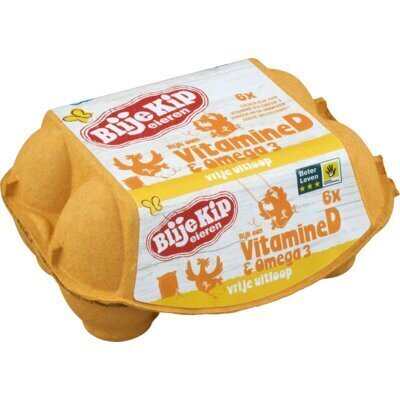 Omega 3 vrije uitloop eieren (doos, 1L)