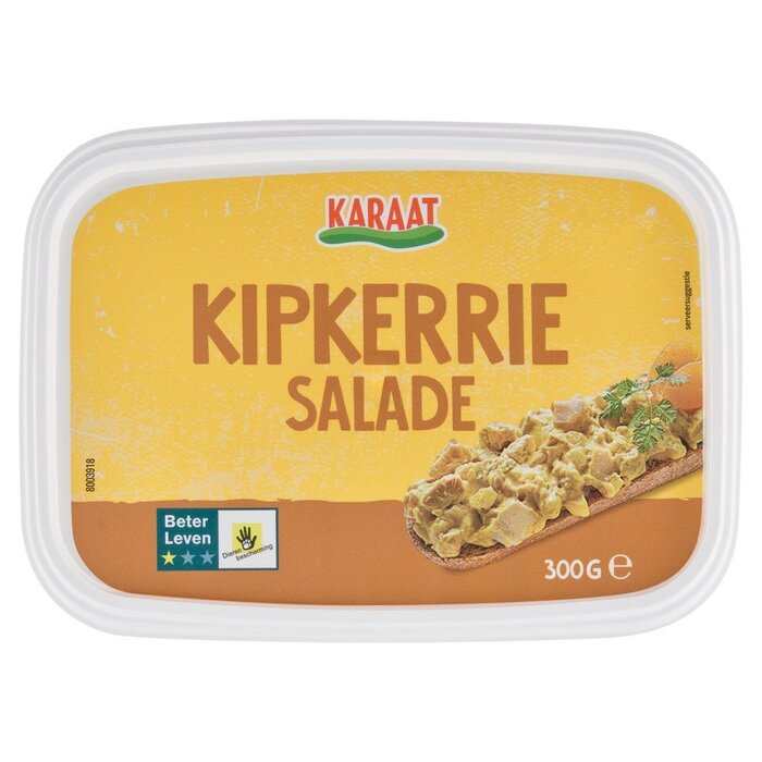 Kip-kerrie salade (300g)