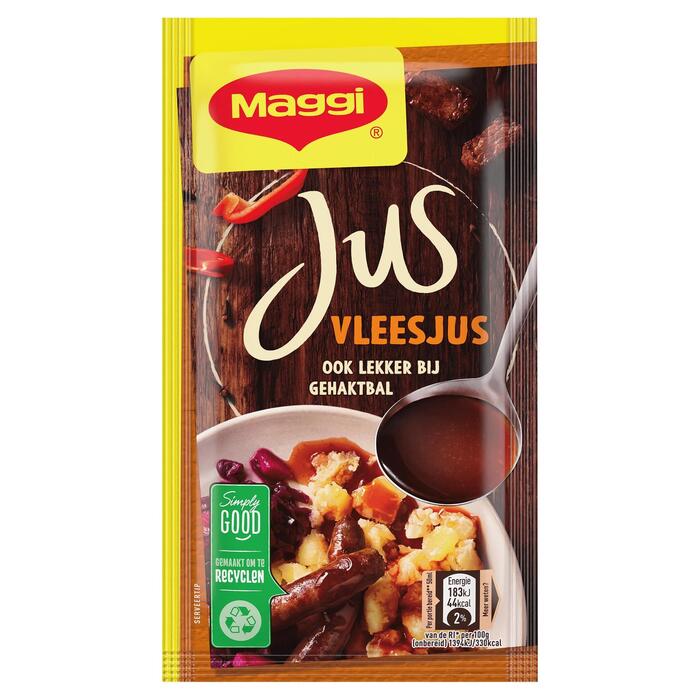Jus, Vleesjus (Zakje, 18g)