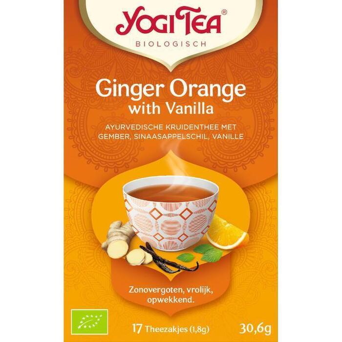 GInger Orange with Vanilla Biologisch (builtje, 17 × 1.8g)