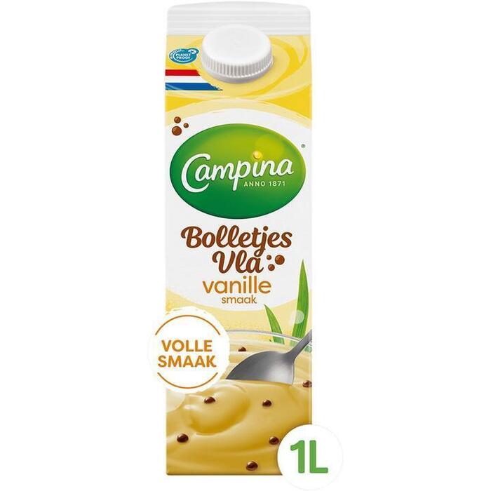 Campina Vanille Vla met Choco bolletjes 1L (1L)