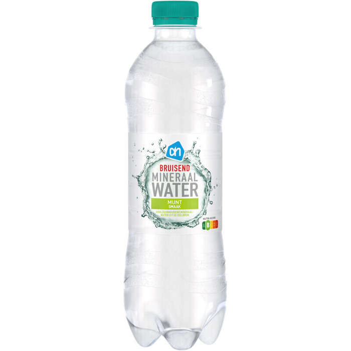 AH Bruisend mineraalwater munt (0.5L)