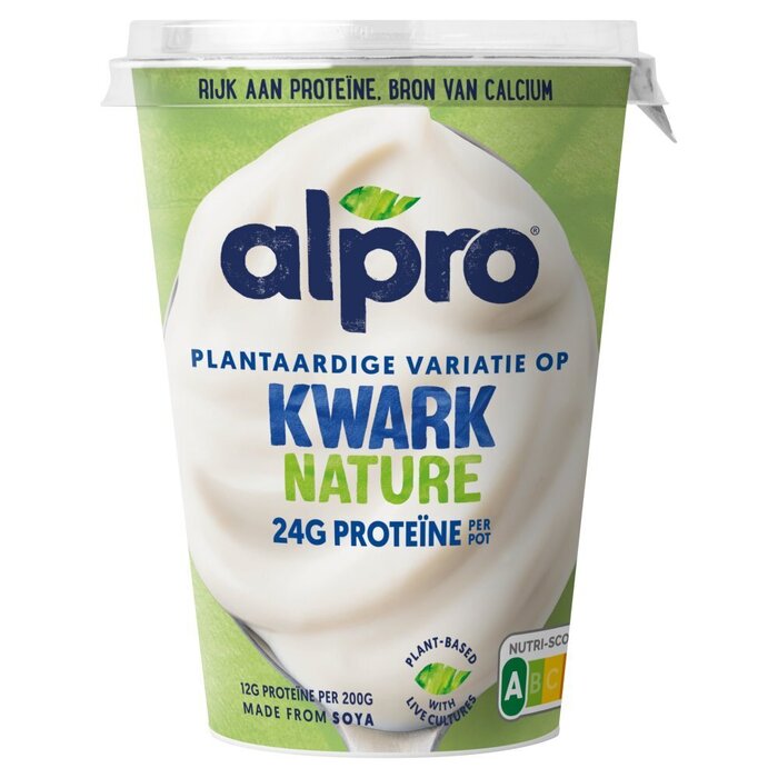 Alpro Plantaardige variatie op kwark naturel (400g)