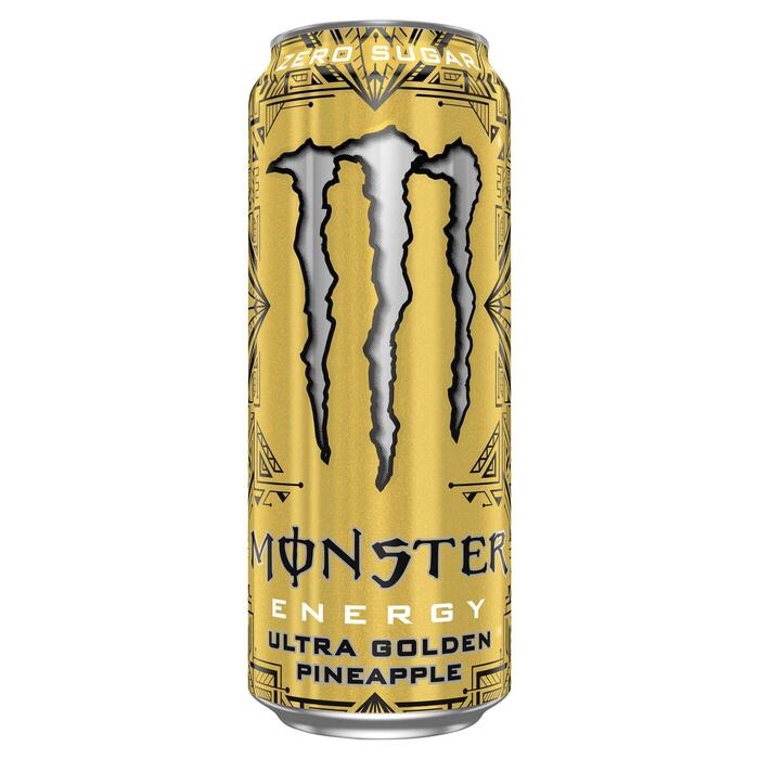 Monster Energy Ultra Golden Pineapple 500 ml (Blik, 0.5L)