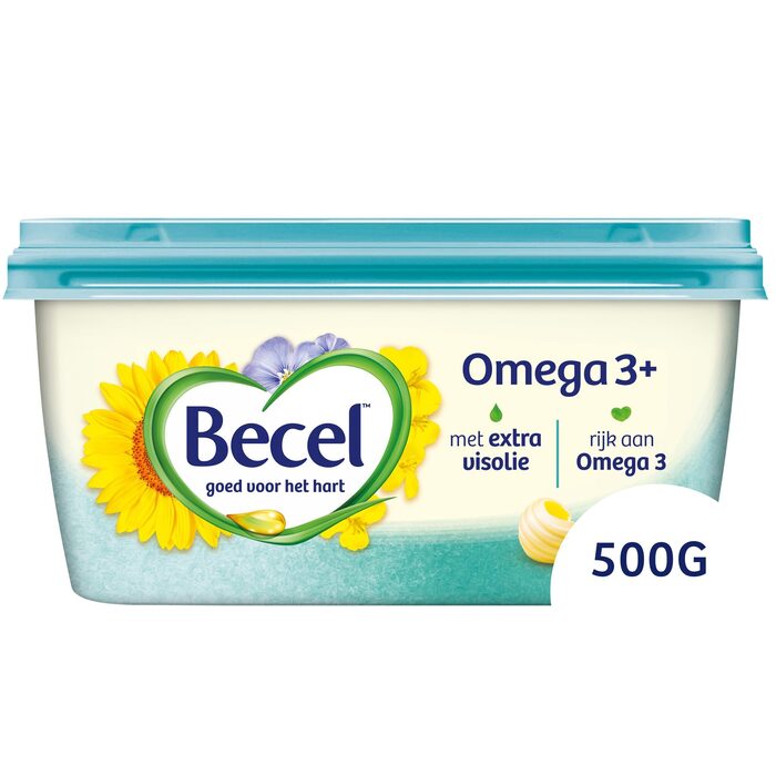 Becel Omega 3+ 500 g (Kuipje, 500g)