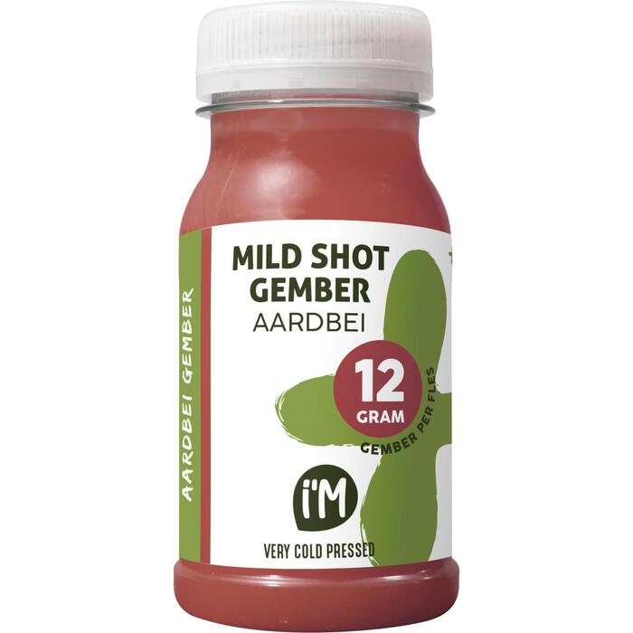 I'M SHOT MILD GEMBER AARDBEI (125ml)