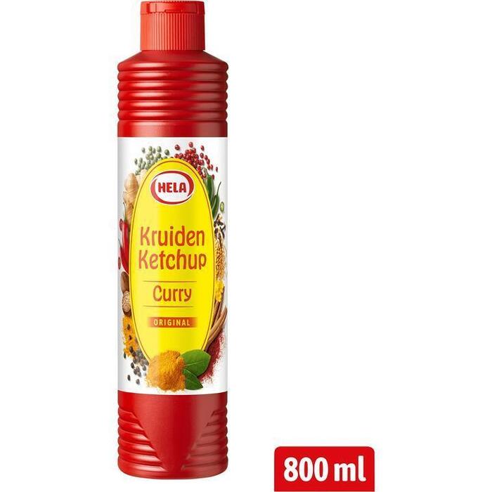 Curry Kruiden Ketchup Original (knijpfles, 0.8L)