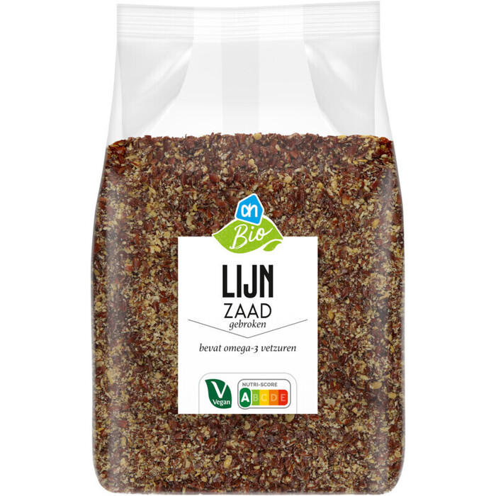 AH Biologisch Lijnzaad gebroken (500g)