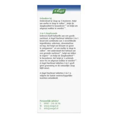 Nachtrust tabletten 3-in-1