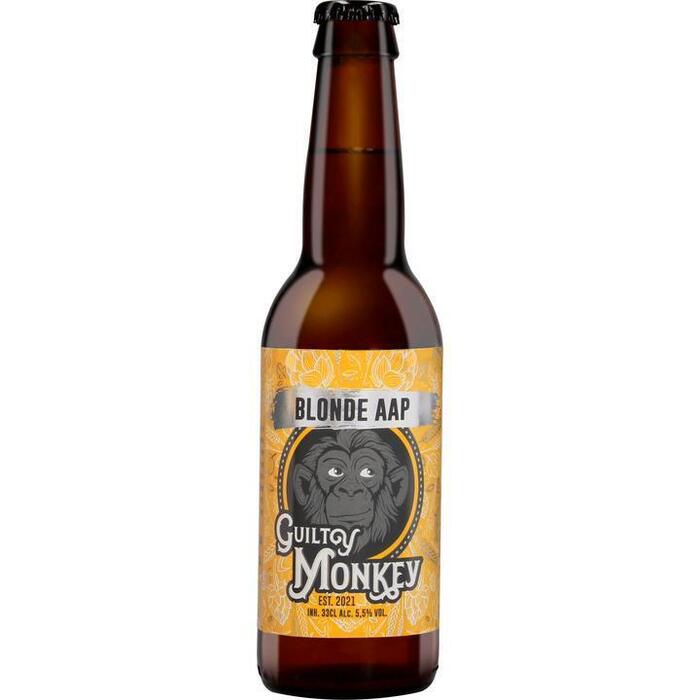 Guilty Monkey - Blonde Aap - Fles - 330ML