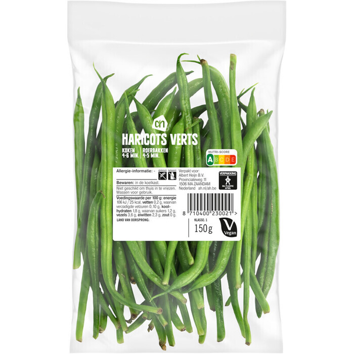 Haricots Verts (zak, 150g)