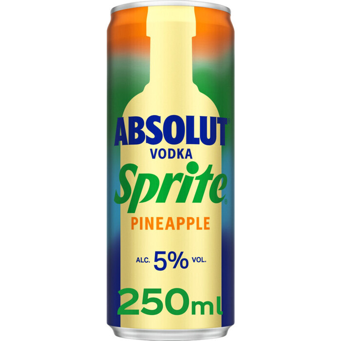 Absolut Vodka sprite pineapple (250ml)