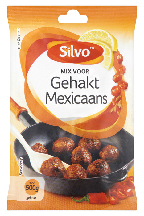 Kruidenmix gehakt Mexico (Zak, 40g)