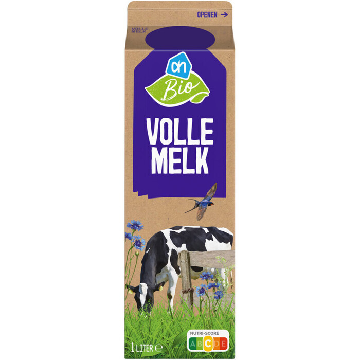 AH Biologisch Volle melk (1L)