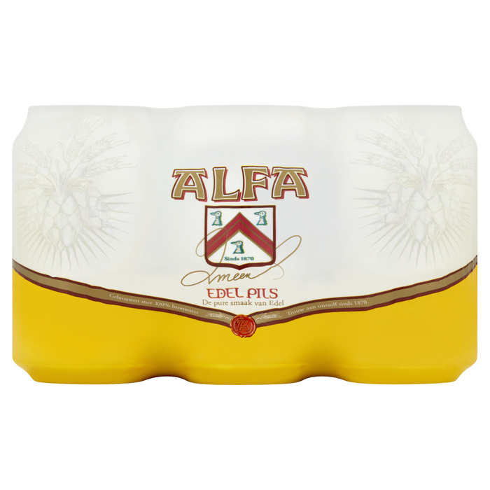 Alfa Edel Pils Blikken 6 x 33 cl (33cl)