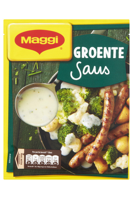 Groentesaus (Zakje, 34g)
