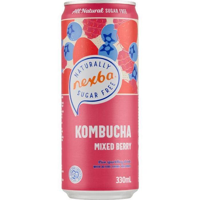 Nexba Kombucha Mixed Berry 330ML (33cl)