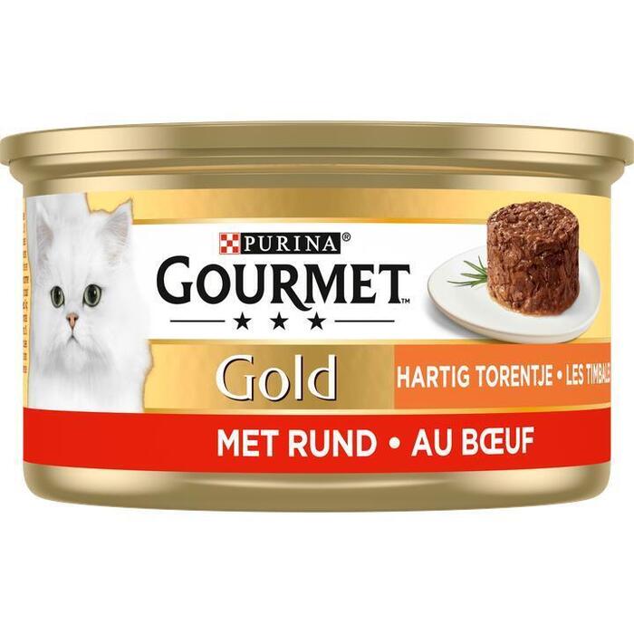 Gourmet Gold hartig torentje met rund (85g)