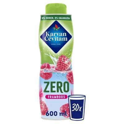 Karvan Cévitam Zero Framboos Siroop 600 ml (0.6L)
