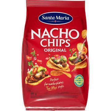 Santa Maria Nacho Tortilla Chips 185g (185g)
