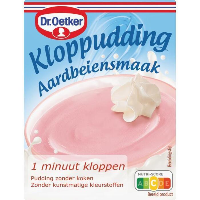 Kloppudding Aardbei (Doos, 74g)