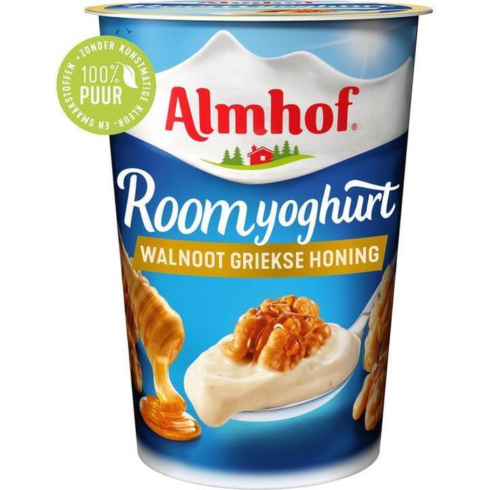 Roomyoghurt walnoot honing (Stuk, 500g)