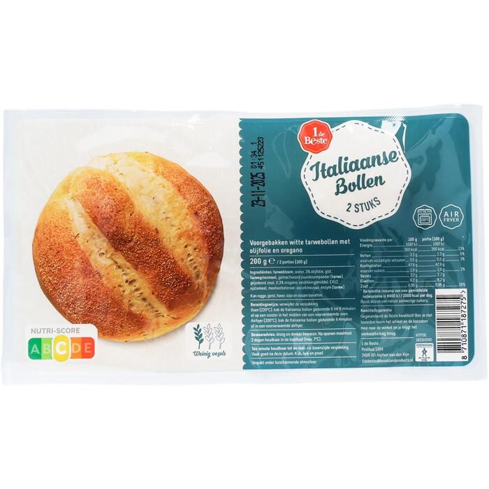 Italiaanse bollen 2 st. (200g)