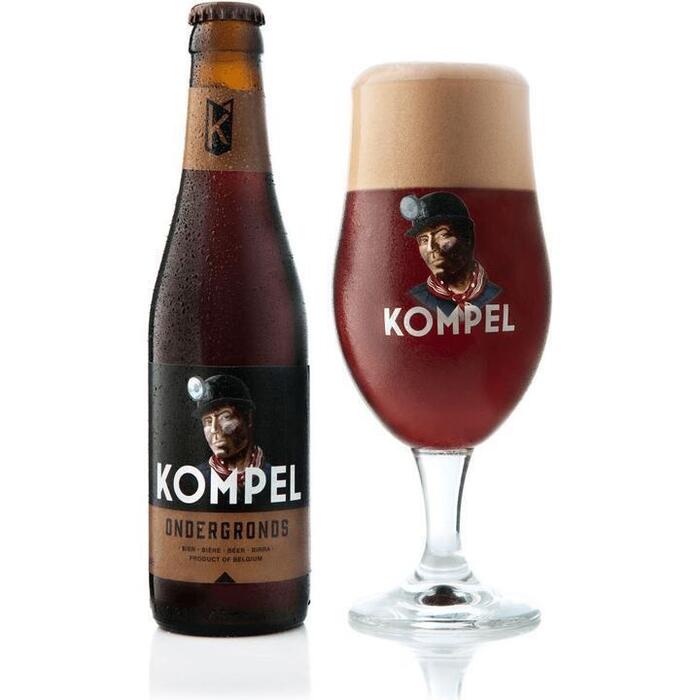Kompel - Ondergronds Bier - Fles 330ML (rol, 33cl)