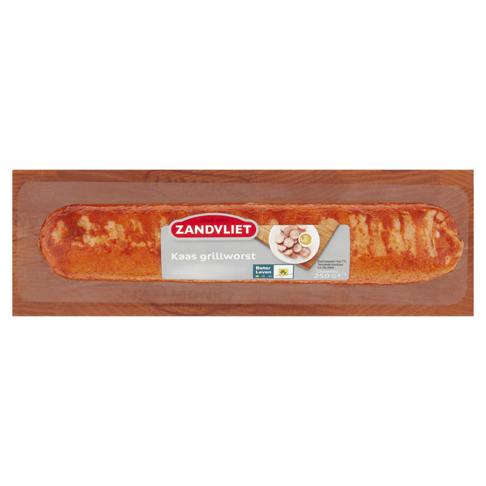 Grillworst kaas (250g)