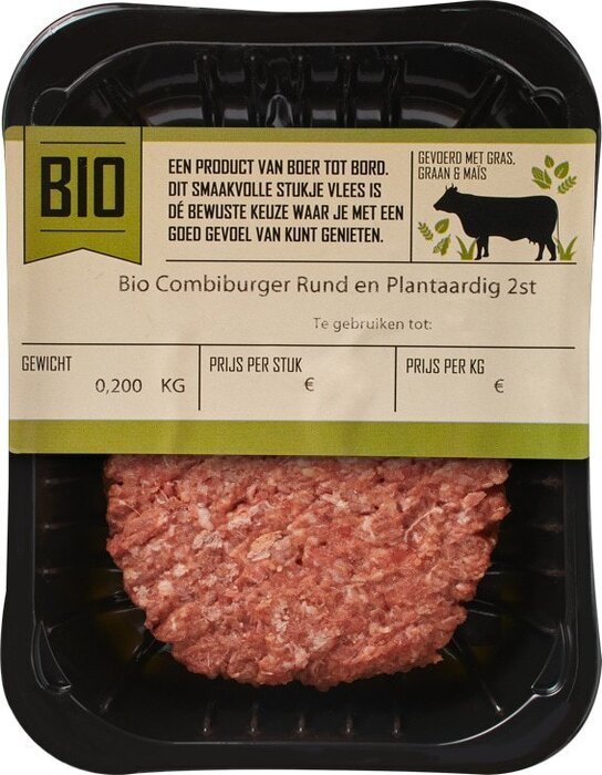 Hybride runderburger (200g)