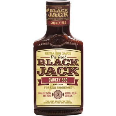 The Real Black Jack Smokey BBQ (Fles, 45cl)