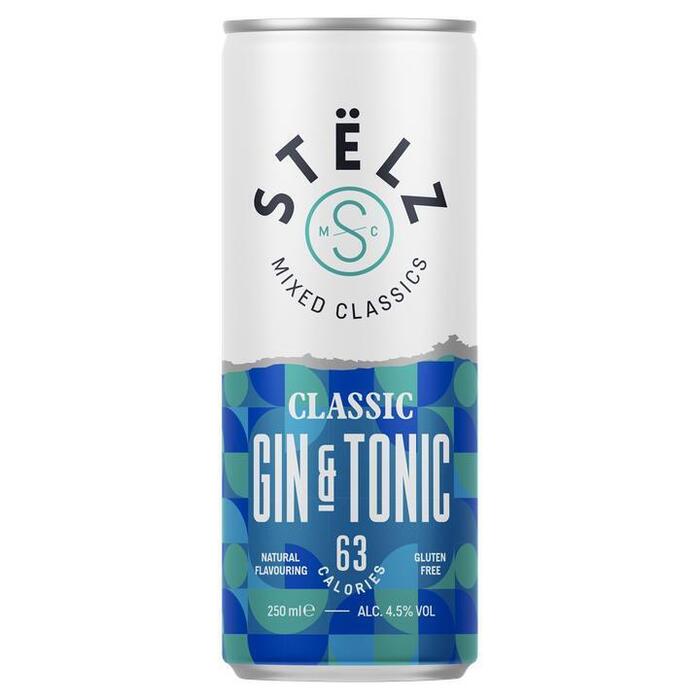 Stëlz Mixed Classics Gin & Tonic 250 ml (250ml)