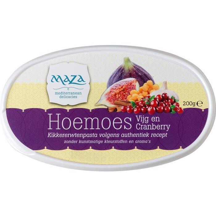 Maza Hoemoes cranberry vijg (200g)