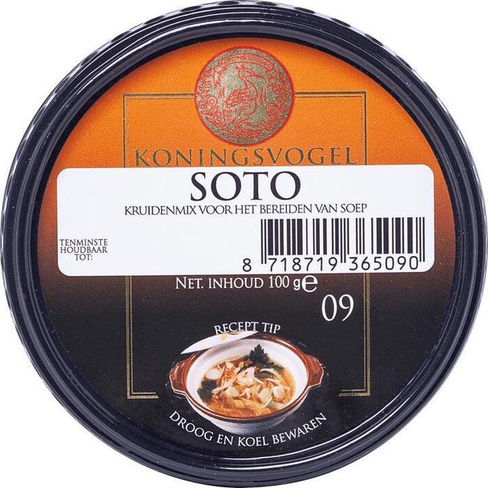 Koningsvogel Soto Mix 100g (100g)