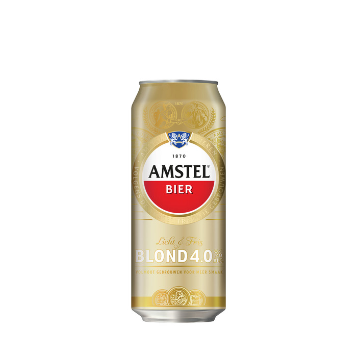 Amstel Blond Bier Blik 50 cl (0.5L)