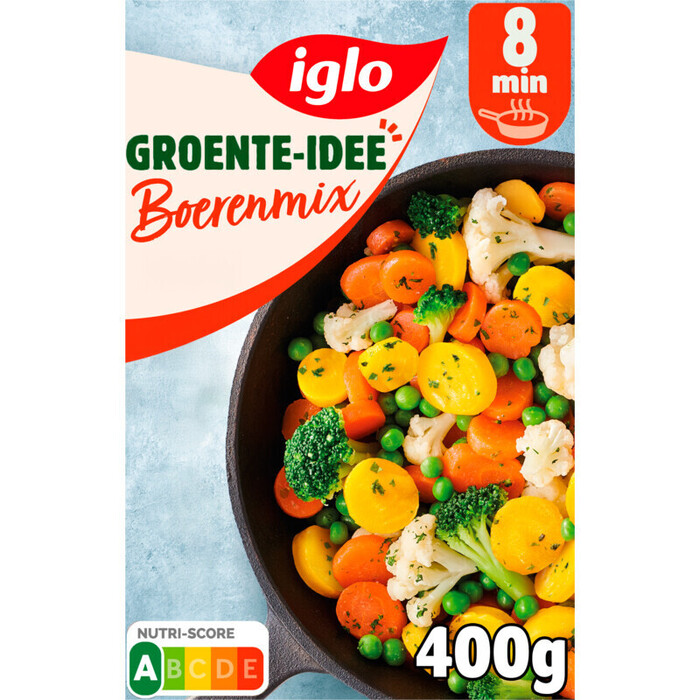 Boerenmix met peterselie & gele wortel (Doos, 400g)