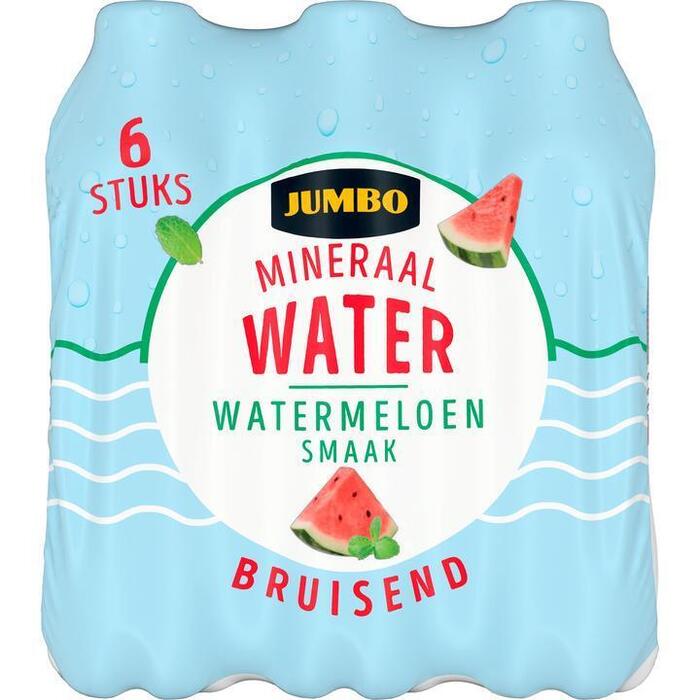 Jumbo Bruisend Water Watermeloen-Munt 6 x 500ML (6 × 0.5L)