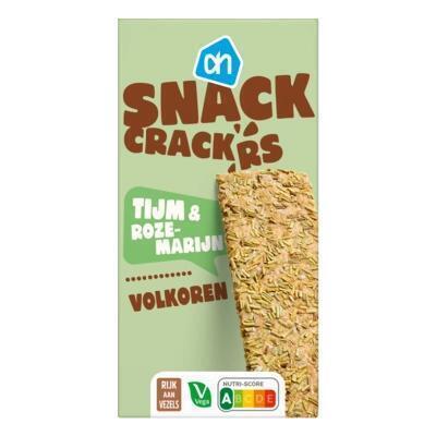 AH Snackcrackers tijm & rozemarijn (100g)