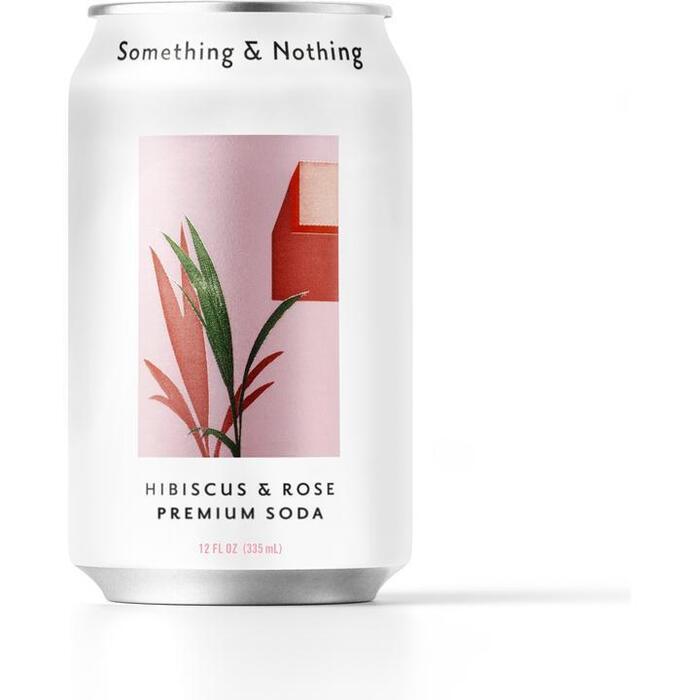 Something & Nothing Hibiscus & rose (33cl)