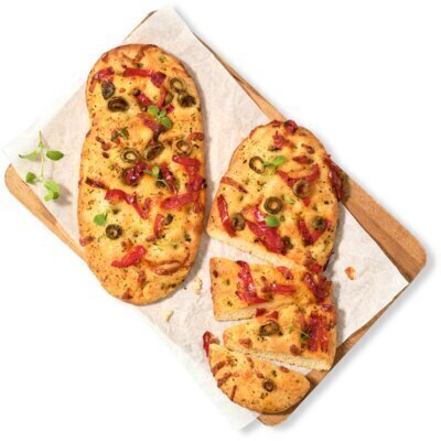 AH Focaccia paprika olijf (330g)