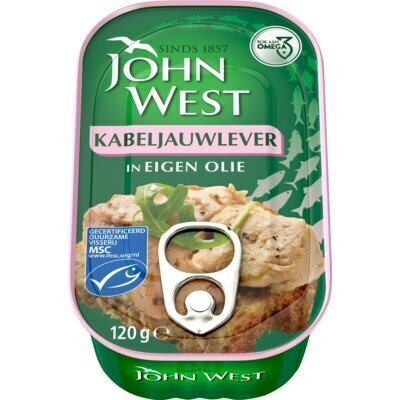Schelvislever in Eigen Olie (blik, 120g)