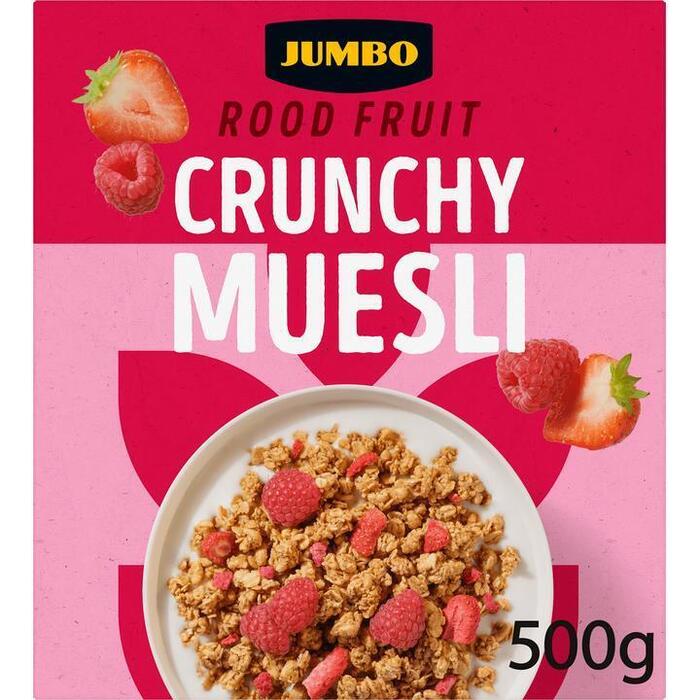 Jumbo Muesli Rood Fruit 500g (500g)