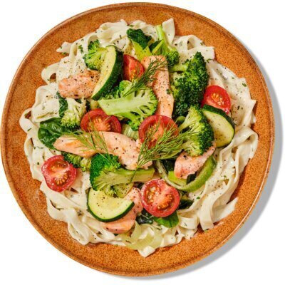 AH Stoommaaltijd zalm roomsaus (460g)