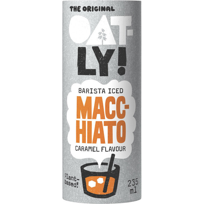 Oatly! Barista iced macchiato caramel flavour (235ml)