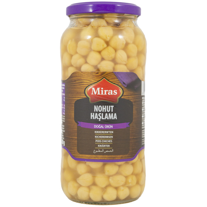Gekookte Kikkererwten (pot, 570g)