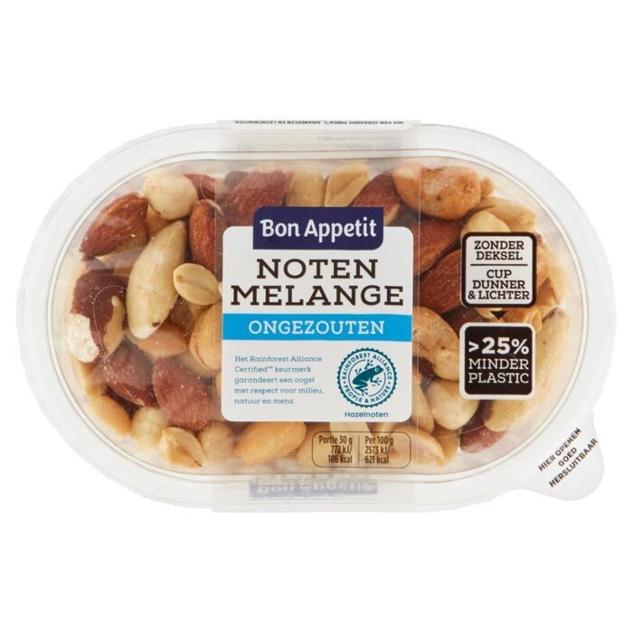 Bon Appetit Notenmelange Ongezouten 190 g (190g)