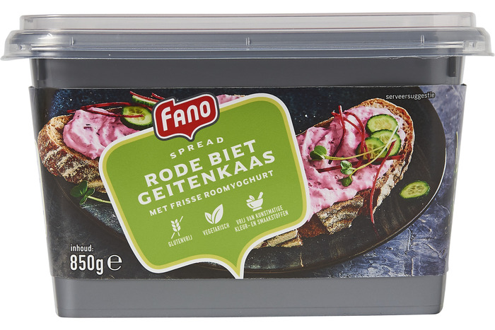 Spread rode biet geitenkaas (850g)