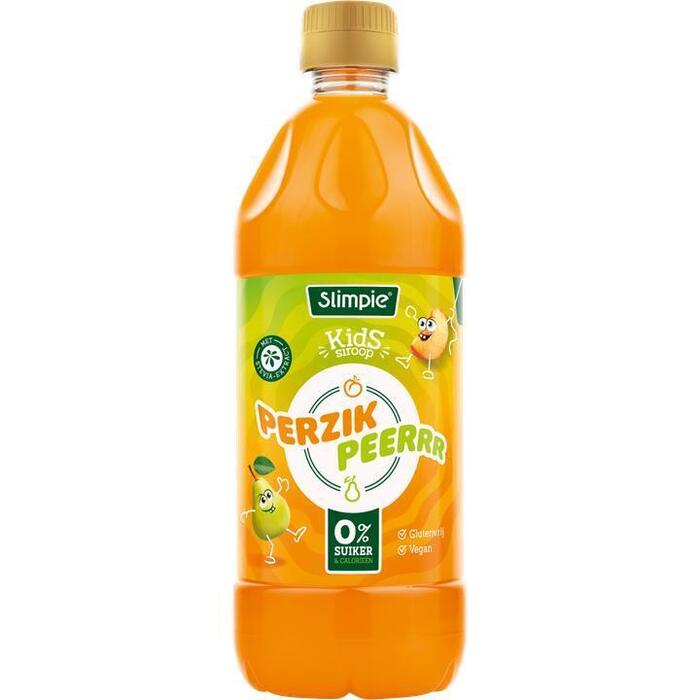 Kids limonadesiroop perzik peer (0.58L)