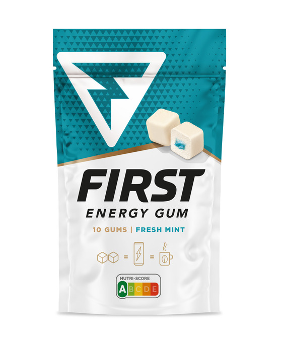 First Energy Gum Blue Mint 24g (24g)