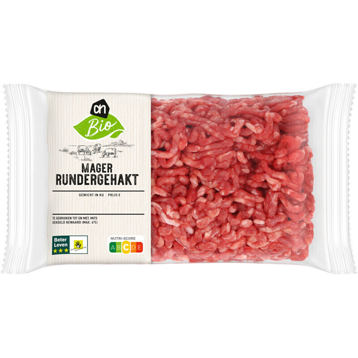 AH Biologisch Mager rundergehakt (300g)